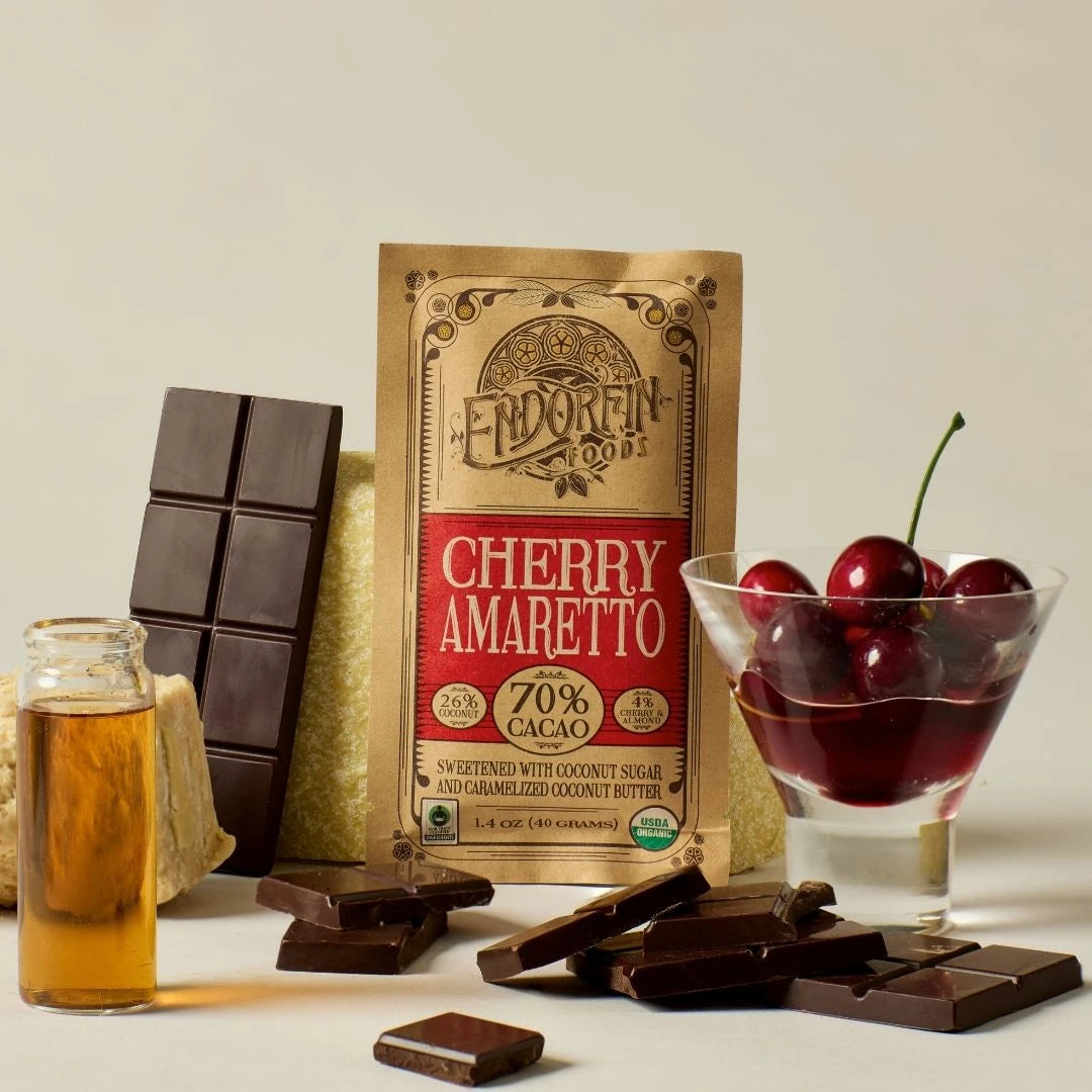 Cherry Amaretto Dark Chocolate 70% Cacao