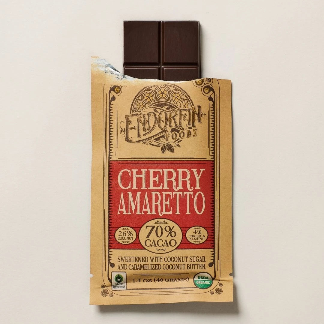 Cherry Amaretto Dark Chocolate 70% Cacao