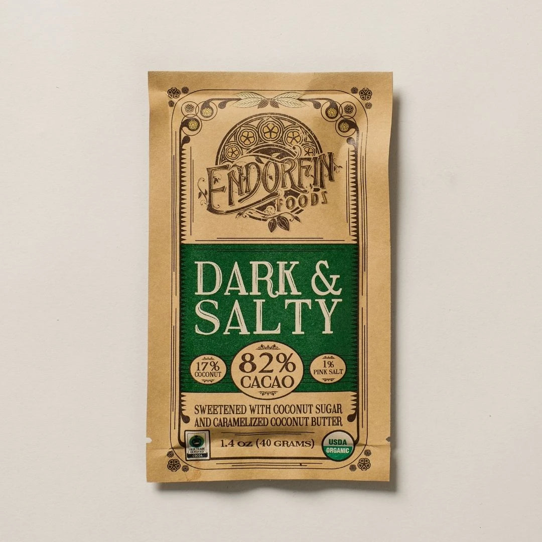 Sea Salt Dark Chocolate Bar 82% Cacao
