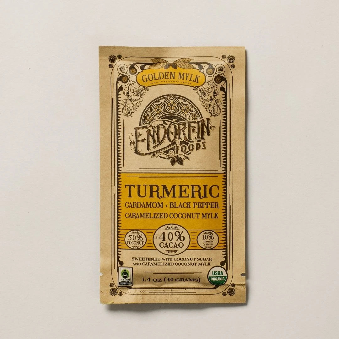 White Chocolate Bar Made With Turmeric, Cardamom