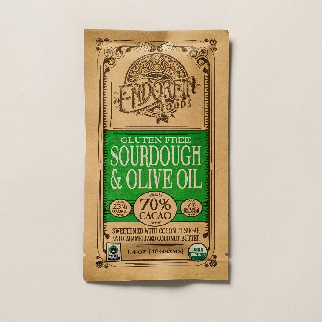 Sourdough & Olive Oil Chocolate Bar 70% Cacao