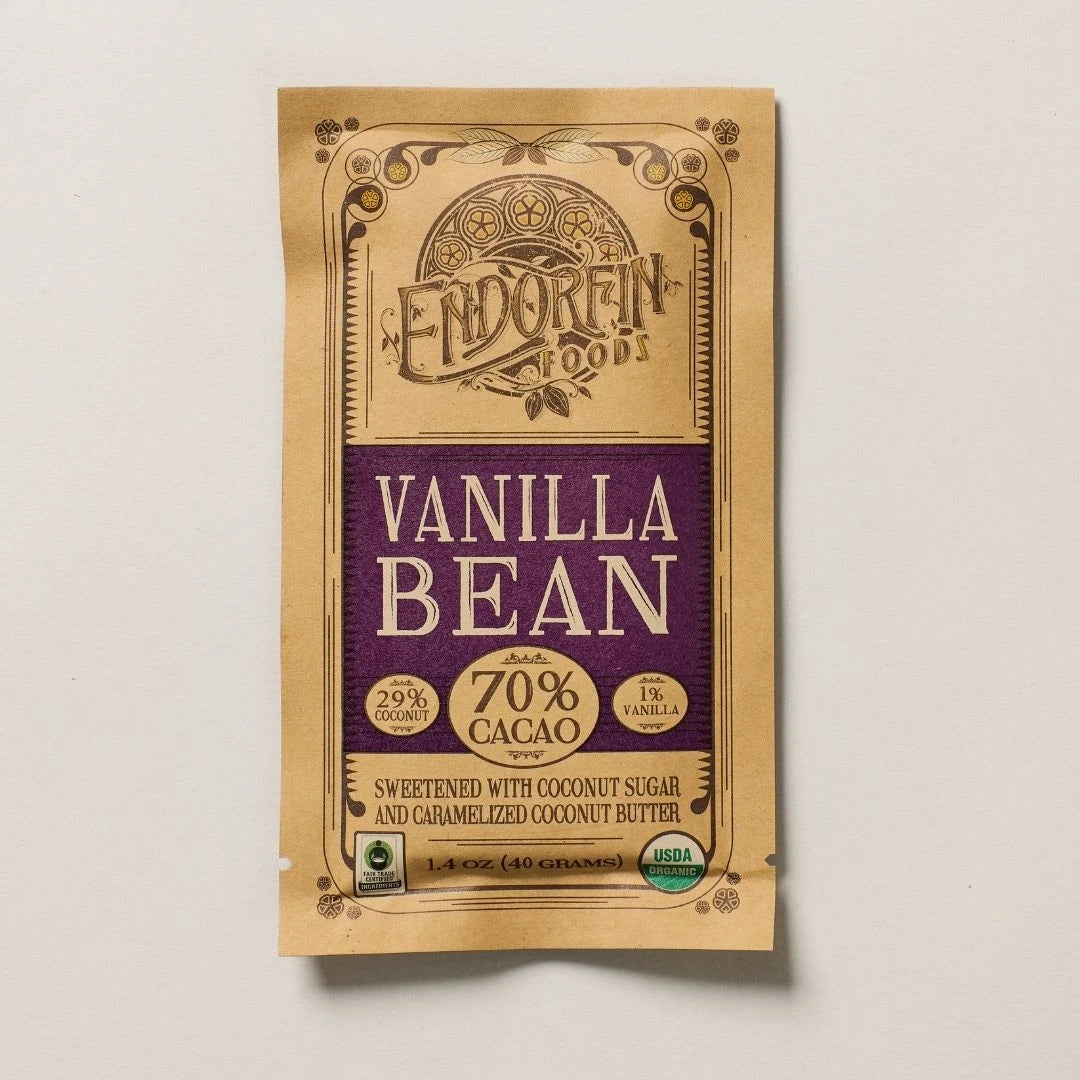 Vanilla Bean Chocolate Bar 70% Cacao
