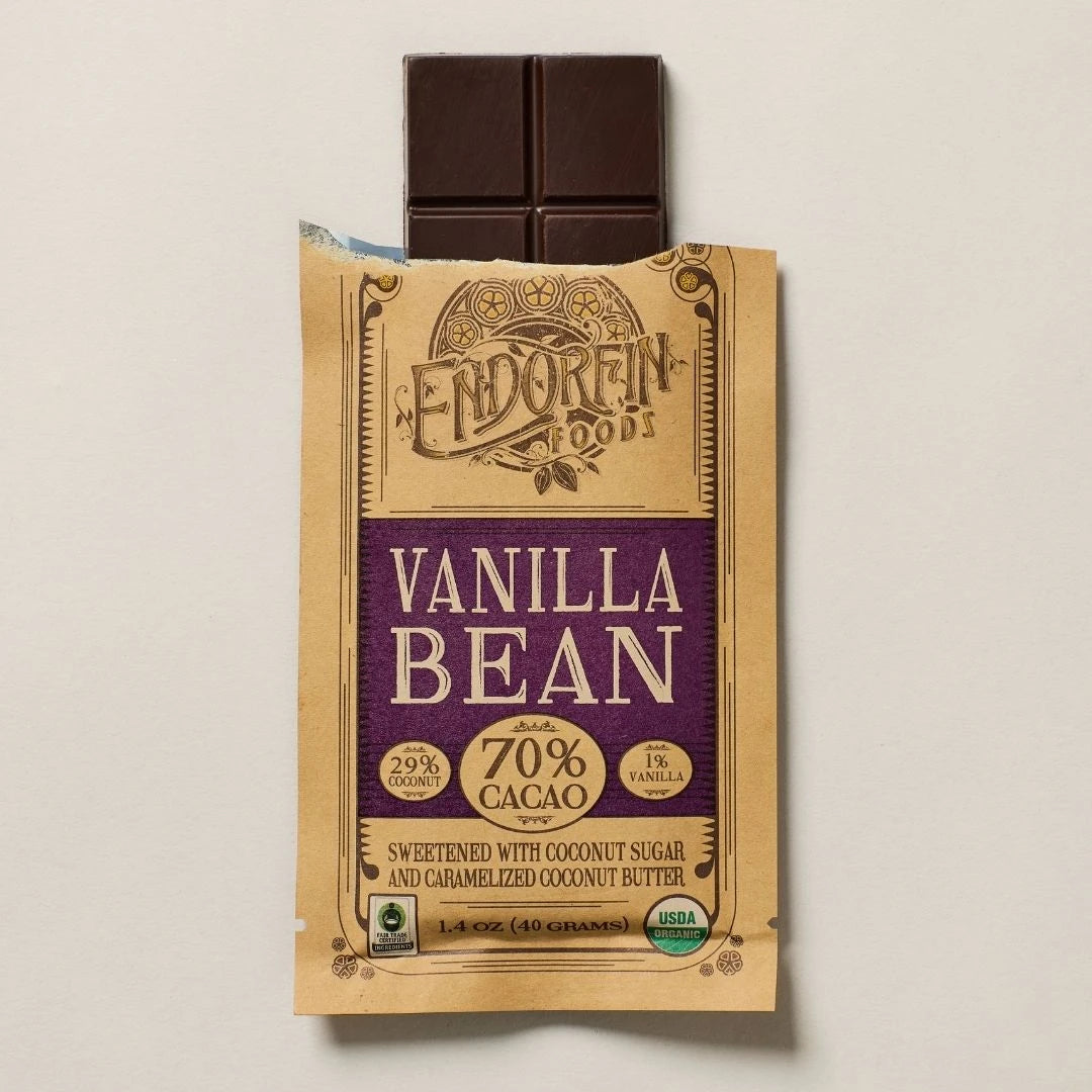 Vanilla Bean Chocolate Bar 70% Cacao