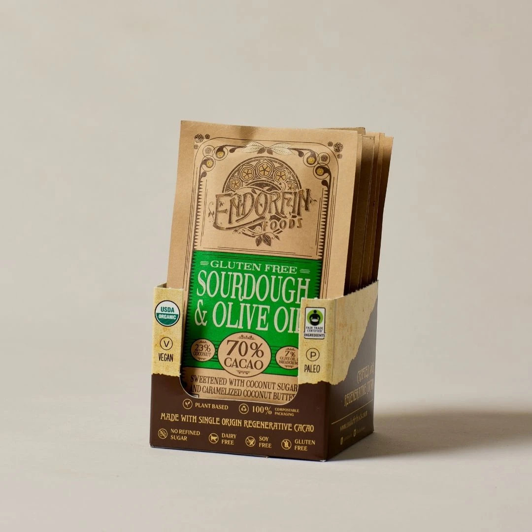 Sourdough & Olive Oil Chocolate Bar | 70% Cacao