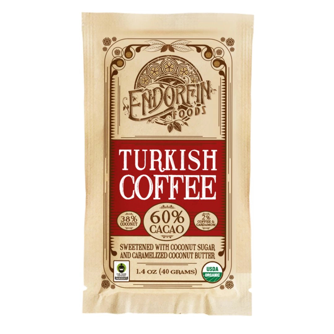 Turkish Coffee Dark Chocolate Bar 60% Cacao