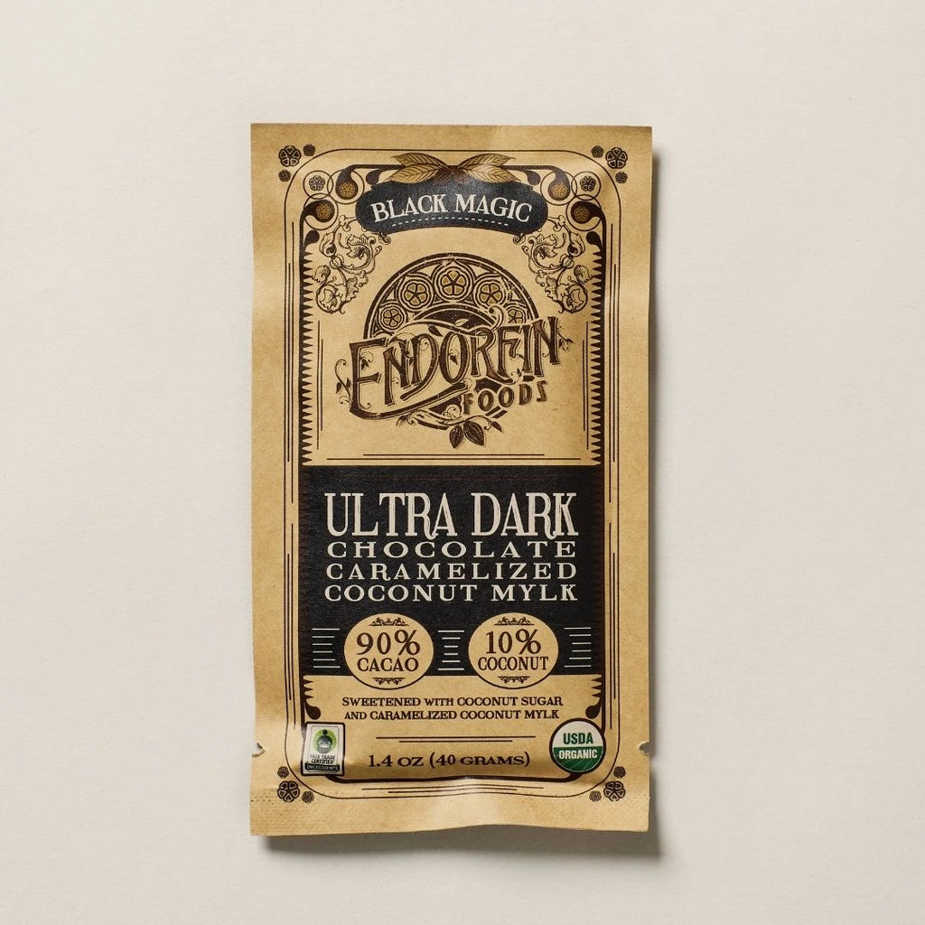 Vegan Chocolate - Black Magic Bar - 90% Cacao - Pure Indulgence
