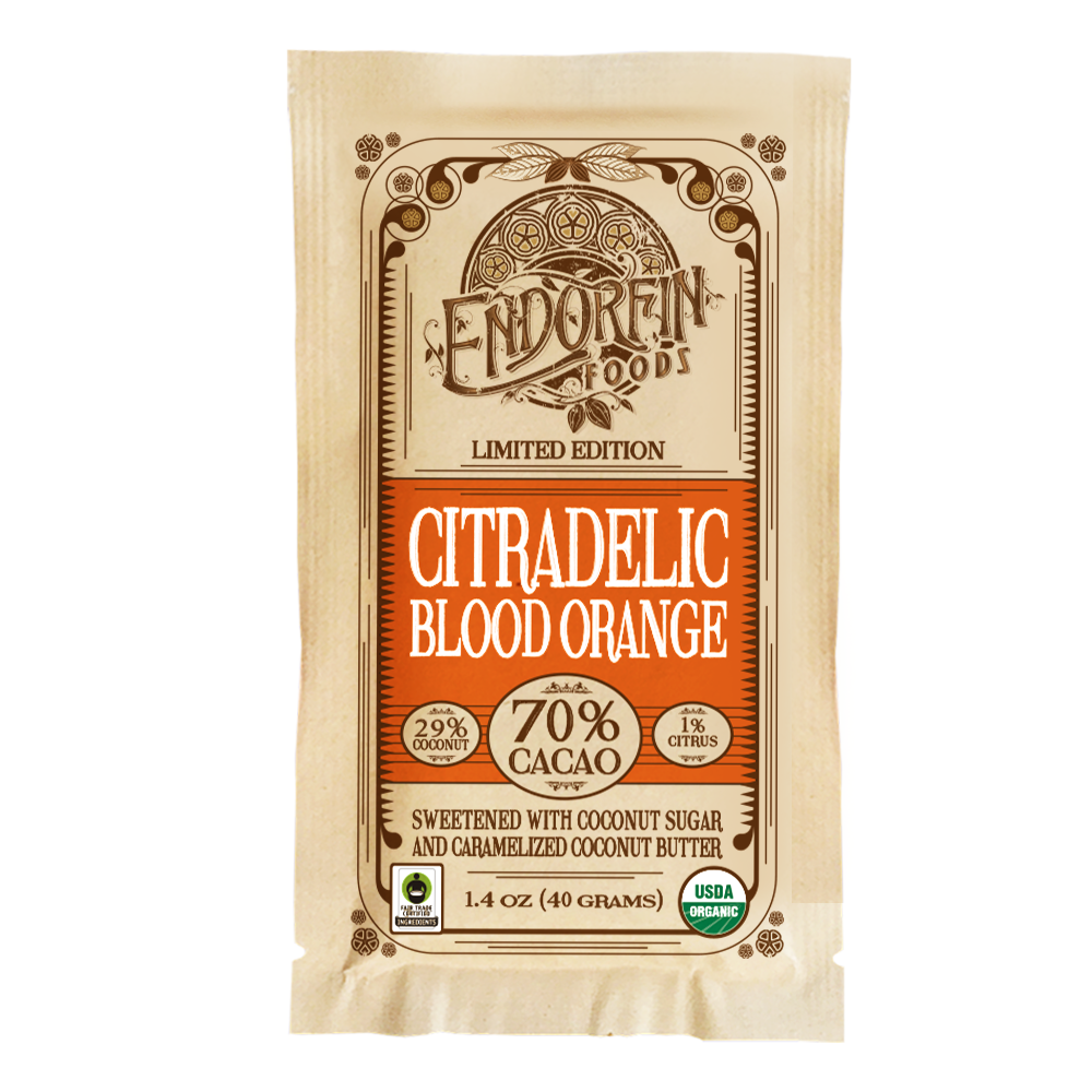 Citradelic Dark Chocolate Bar | 70% Cacao