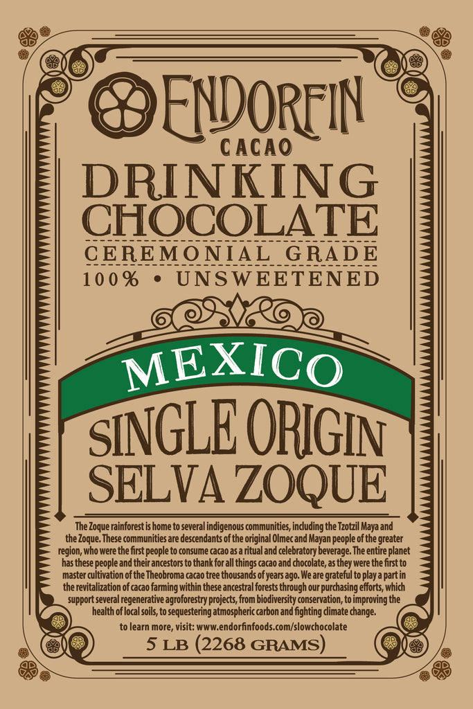100% Ceremonial Cacao | Single Origin • Selva Zoque, Mexico