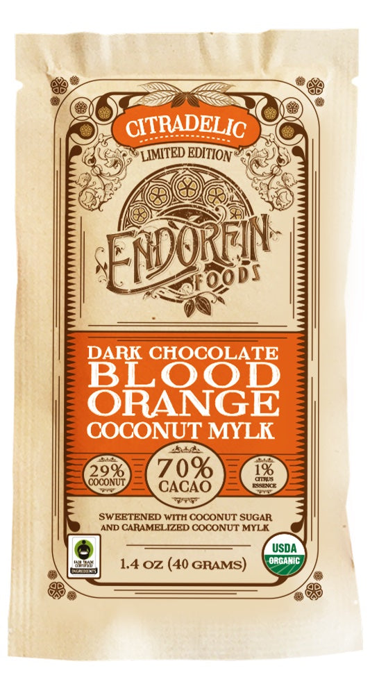 Citradelic • Dark Chocolate Bar • 70% Cacao