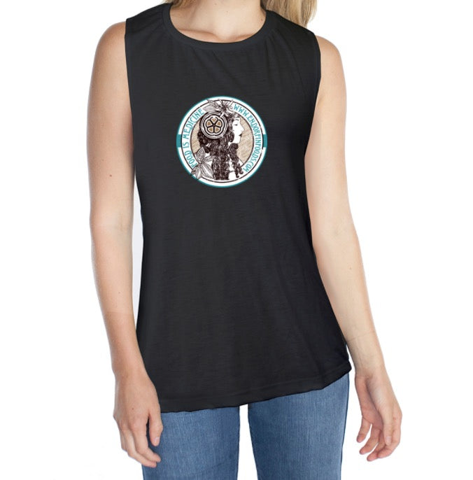Organic Ultra Soft Ladies Bamboo Muscle Tank